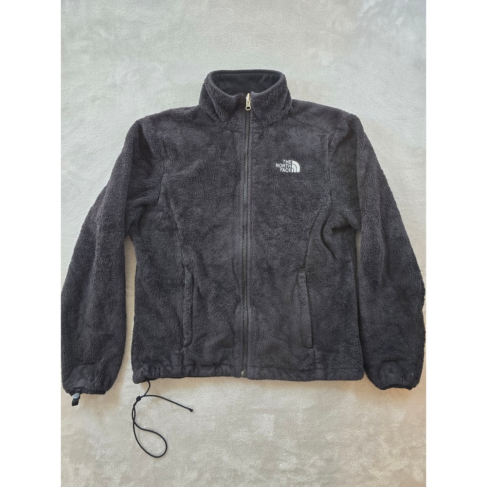 The North Face Jacket Womens S Black Fleece Sherpa Full Zip *Read
